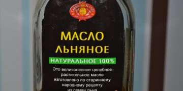 Leinsamenöl für die Haare