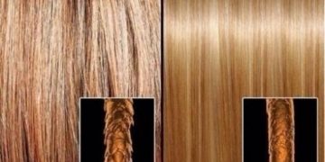 Biolaminierung von Haaren