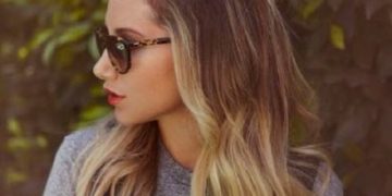 Stilvolle lässige Frisur