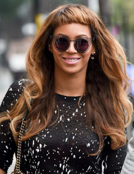 Haarschnitte mit kurzem Pony