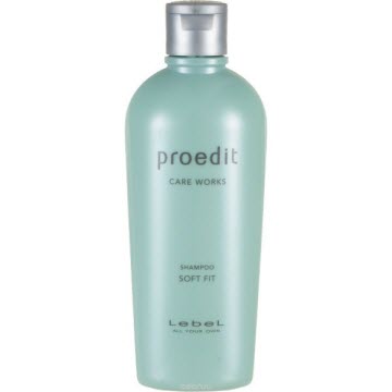Lebel Proedit Soft Fit Shampoo - Feuchtigkeitsspendendes Shampoo für grobes Haar