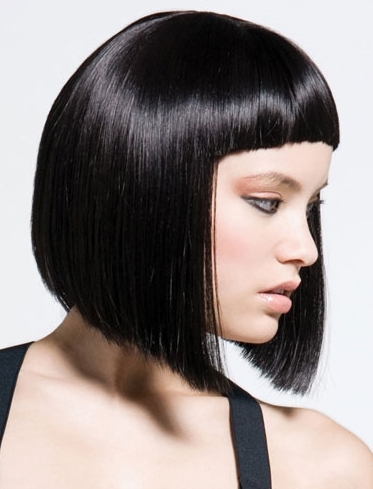 Haarschnitte mit kurzem Pony