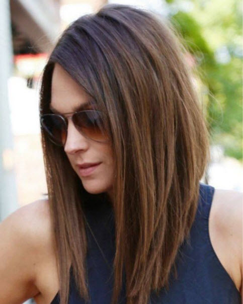 Quadratisch mit verlängerten vorderen Strängen