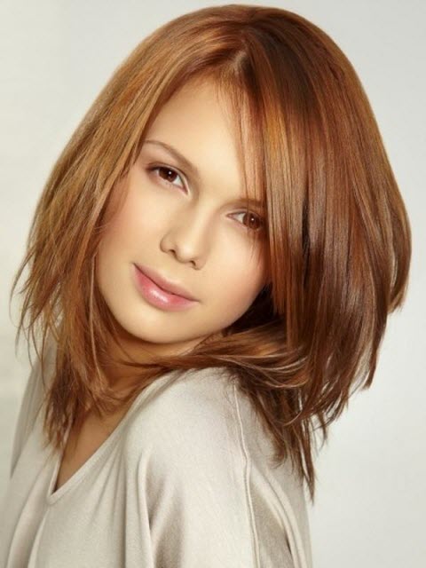 Haarschnitt-Bob-Kaskade