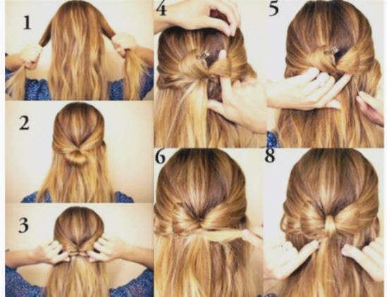 Frisuren für die Schule für langes und mittleres Haar