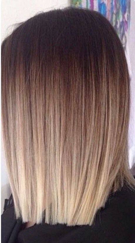 Balayage für kurzes Haar