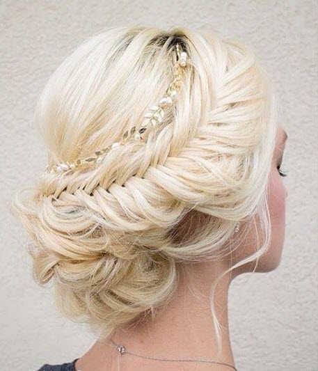 Stilvolle Abendfrisur: Foto