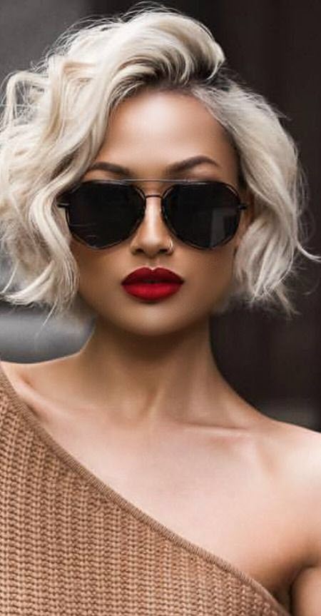 Bob für welliges Haar