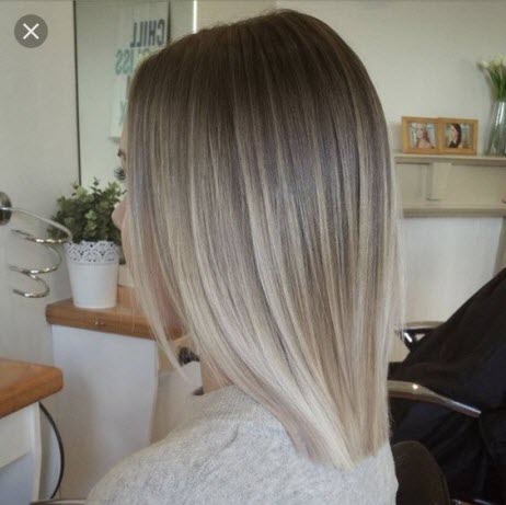 Balayage für kurzes Haar