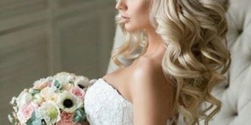 Hochzeitsfrisuren für loses Haar