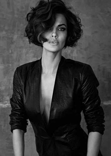 Bob für welliges Haar