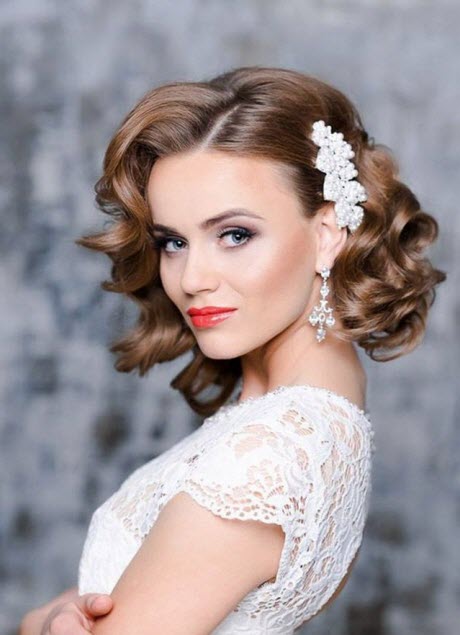 Frisuren für kurzes Haar mit Pony im Retro-Stil