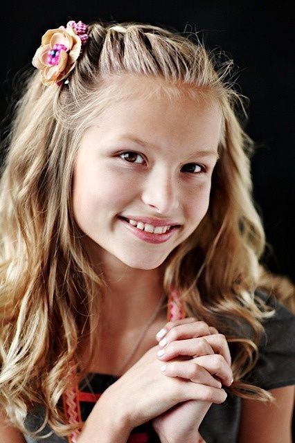 Foto von Frisuren für Mädchen