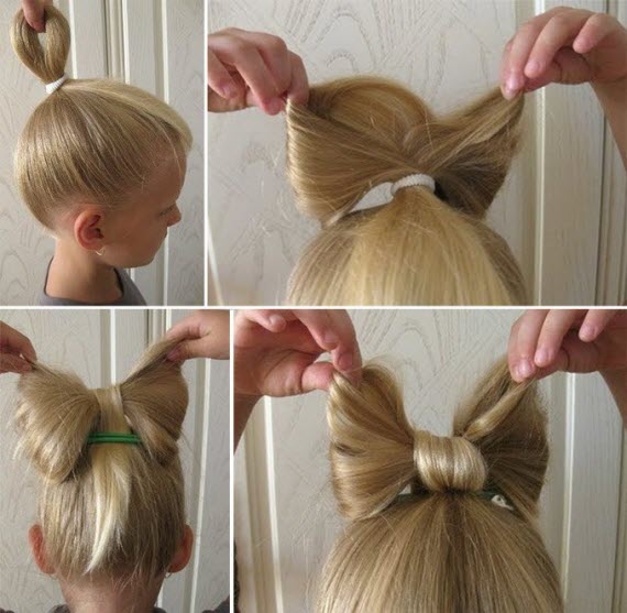 Kinderfrisuren Schritt für Schritt mit Foto