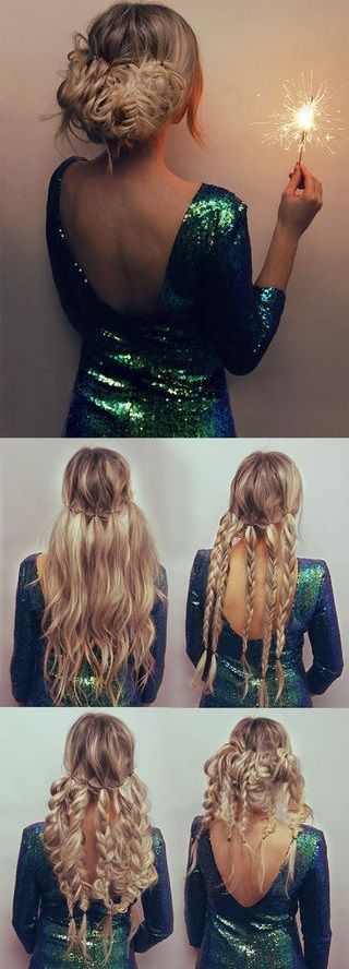 Schöne Frisuren mit Schritt für Schritt Fotos
