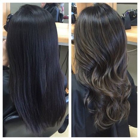 Haarbräunung: Vorher-Nachher-Fotos