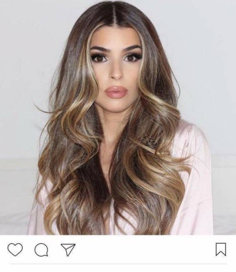 Färben von Brondes auf hellbraunem und dunklem Haar