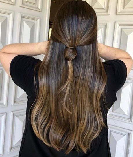 Färben von Brondes auf hellbraunem und dunklem Haar