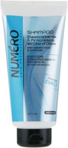Brelil Numero Elastisches Shampoo für lockiges Haar mit Olivenöl