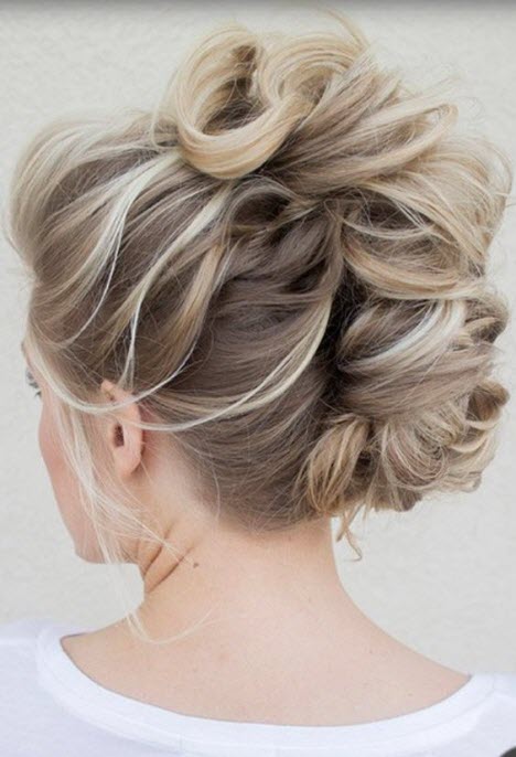 Abendfrisuren für langes Haar