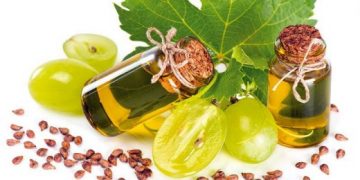Traubenkernöl für die Haare