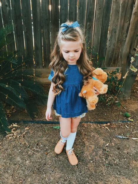 Foto von Frisuren für Mädchen