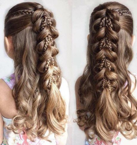 Foto von Frisuren für Mädchen