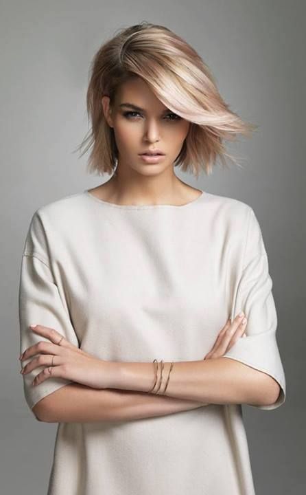 Foto mit kurzen Haaren