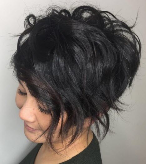 Foto mit kurzen Haaren