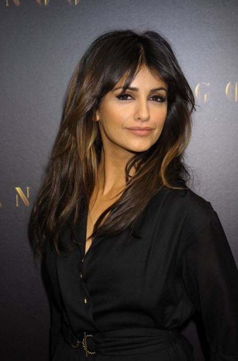 Foto von Haaren mit Pony