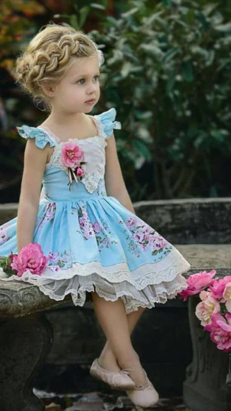 Foto von Frisuren für Mädchen