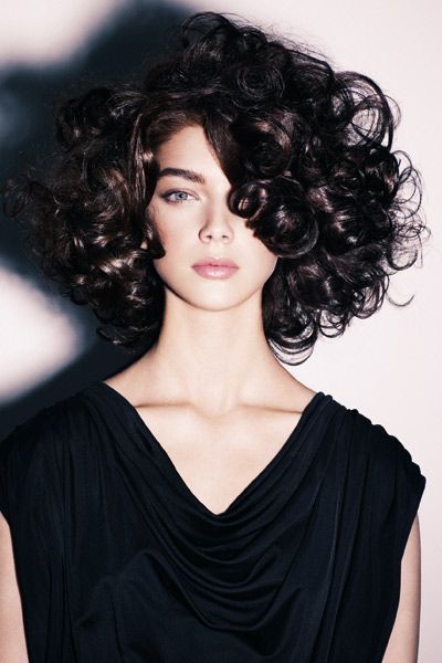 Foto mit kurzen Haaren