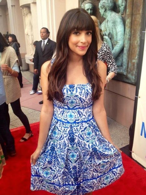 Foto von Haaren mit Pony