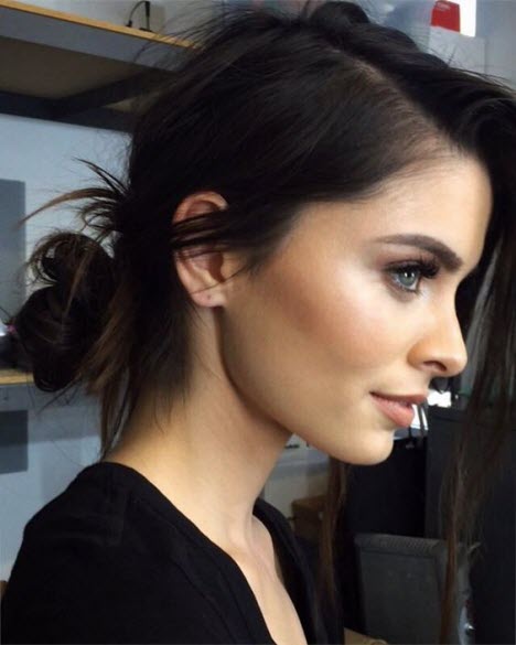 Foto von mittlerem Haar