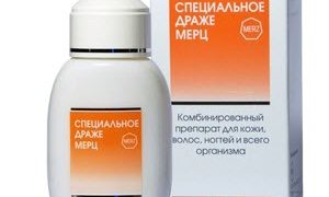 Spezial Dragee Merz für Haare