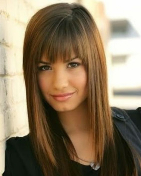 Haarschnitt für langes Haar