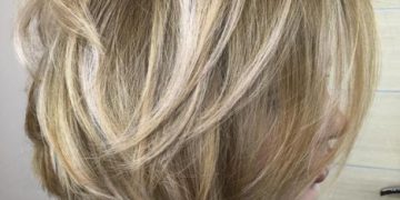 Haarschnittkaskade für kurzes Haar