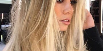 Modische Haarschnitte für mittleres Haar: Foto 2024