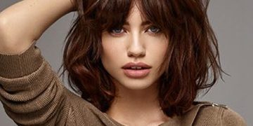 Haarschnitte mit Pony 2024-2025: Foto