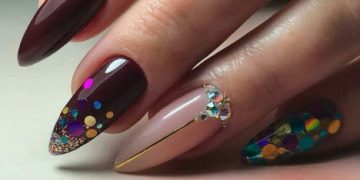 Wintermaniküre: Foto 2024