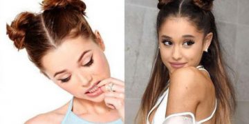 Frisur zur Schule in 5 Minuten für mittlere und lange Haare