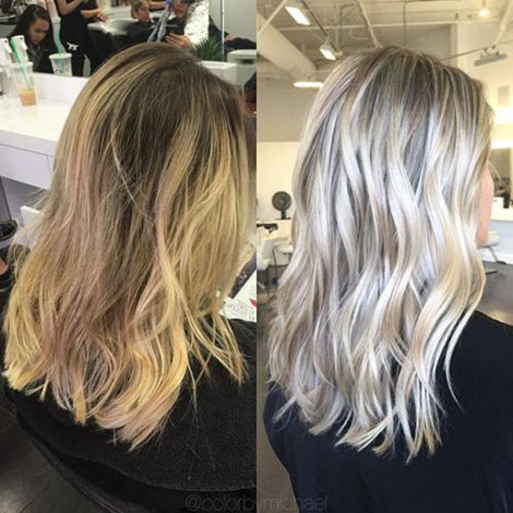 Modische Arten der Haarfärbung 2024: Vorher-Nachher-Fotos