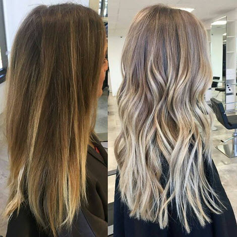 Modische Arten der Haarfärbung 2024: Vorher-Nachher-Fotos