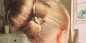 Frisuren für Mädchen beim Abschlussball im Kindergarten