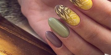 Modisches Nageldesign