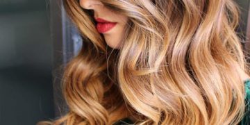 Modische Haarfärbung