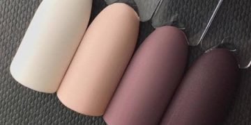 Nude matte Maniküre