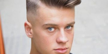 Foto von männlichen Haarschnitten unterschnitten