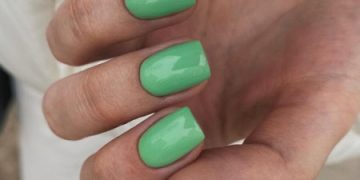 Foto einer schlichten Maniküre